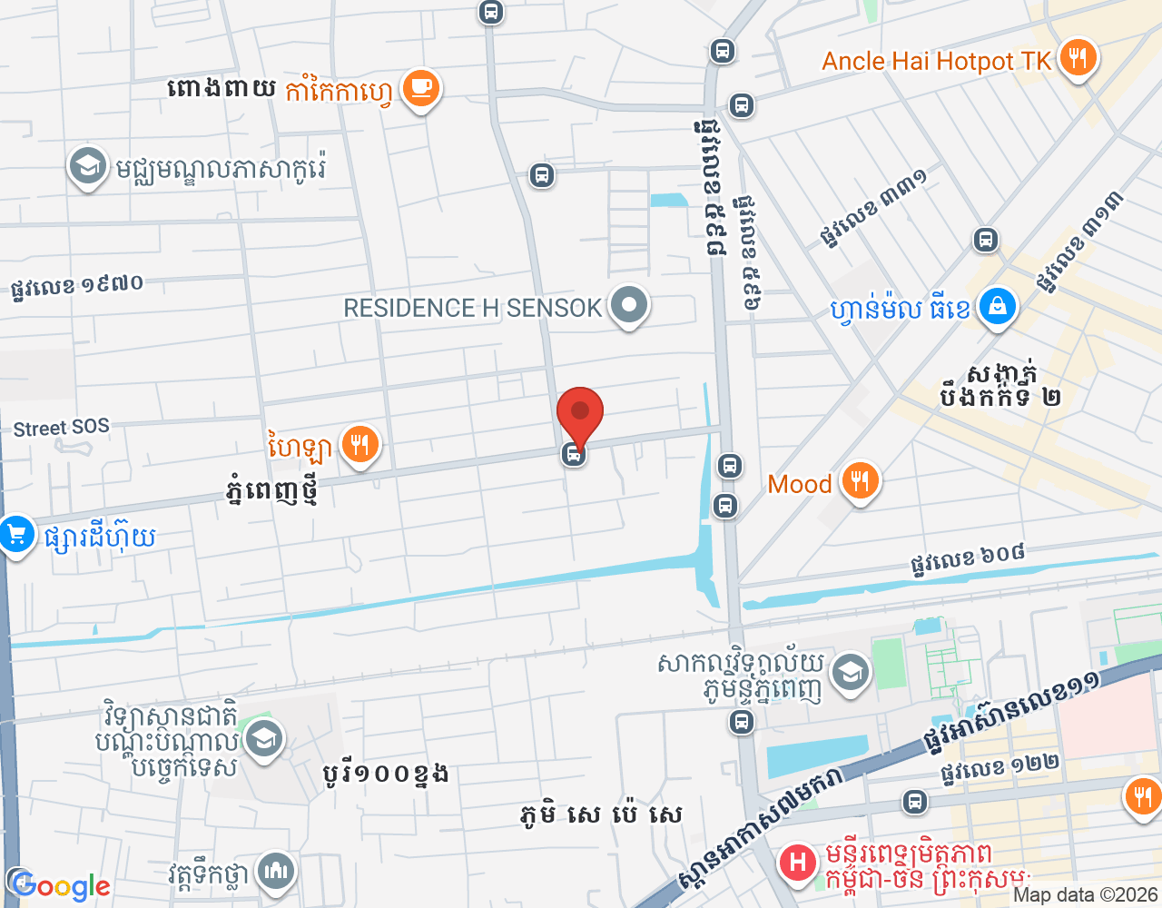 អ្នកគិតលុយ location map