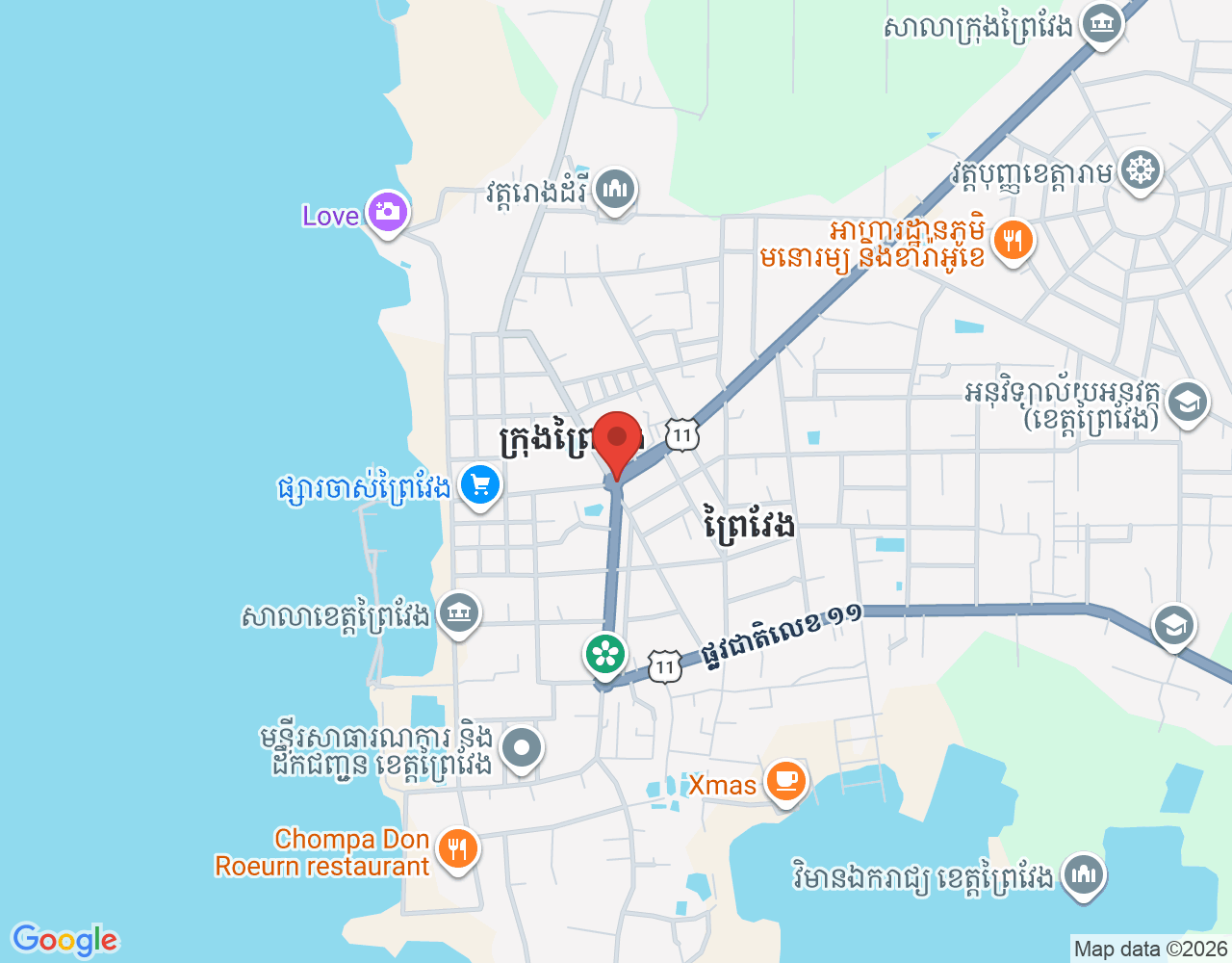 Inventor location map