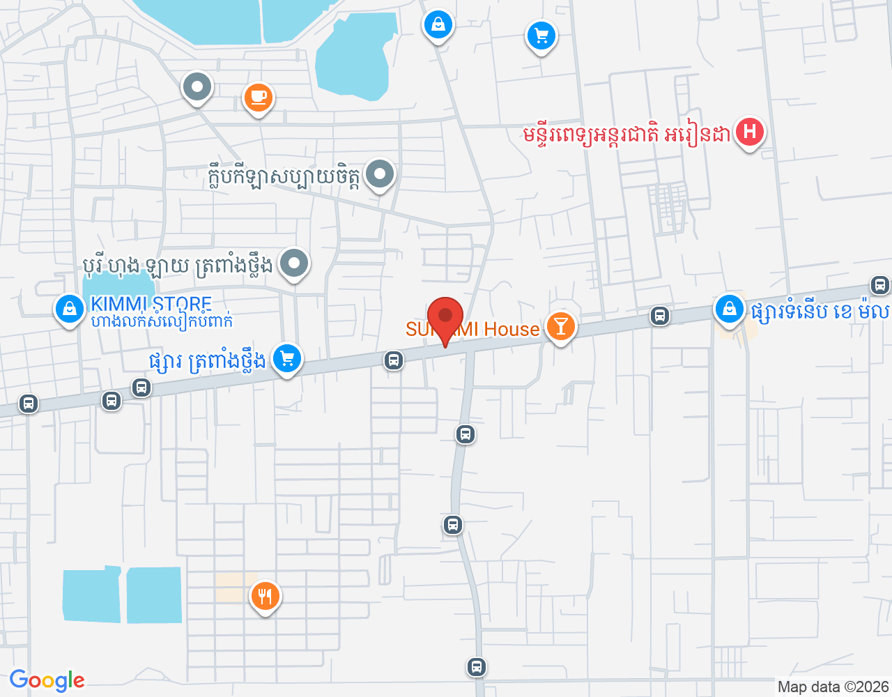 តែកុងឡានដឹកទំនិញ ៥តោន location map