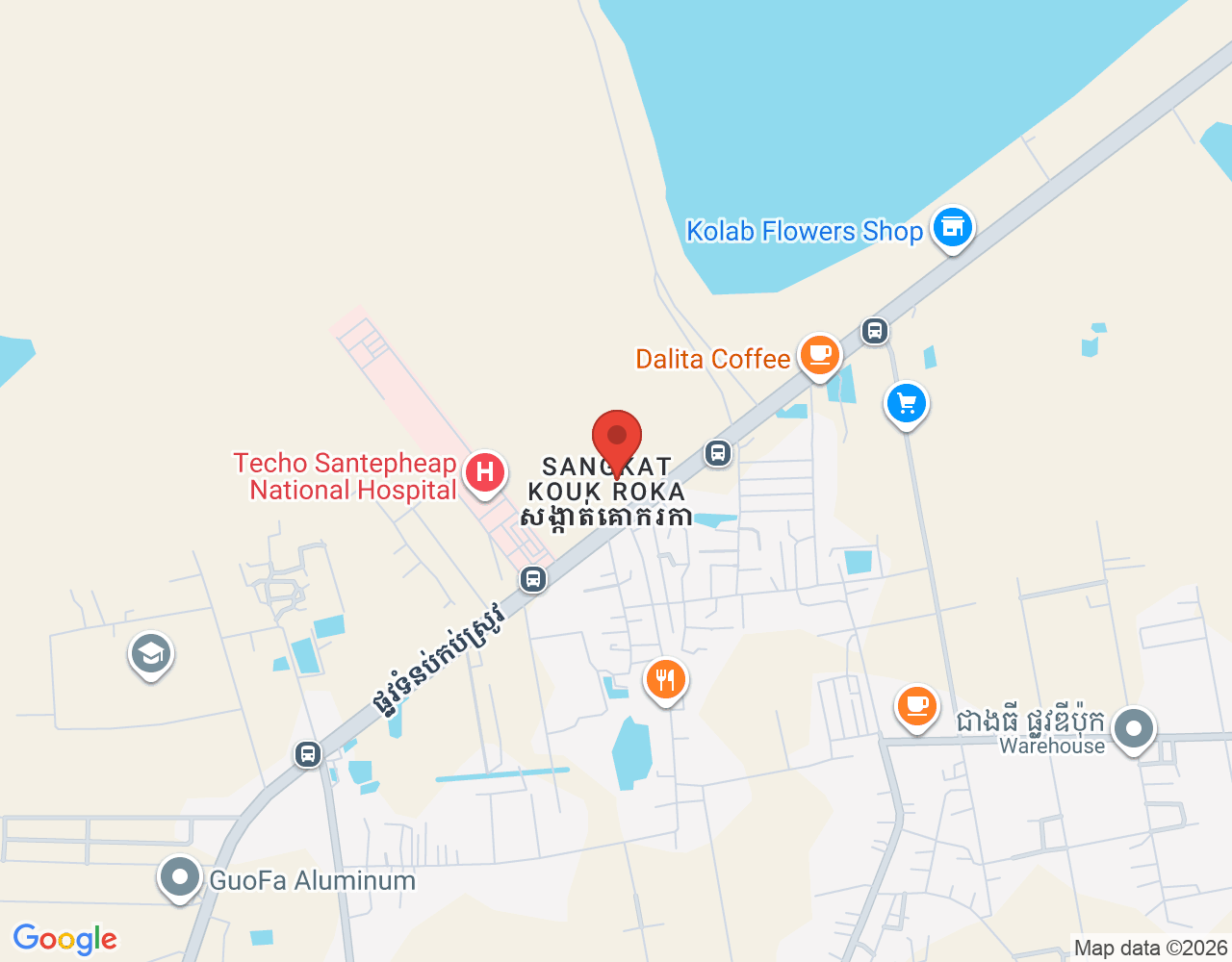 អ្នកលើកអីវ៉ាន់ location map