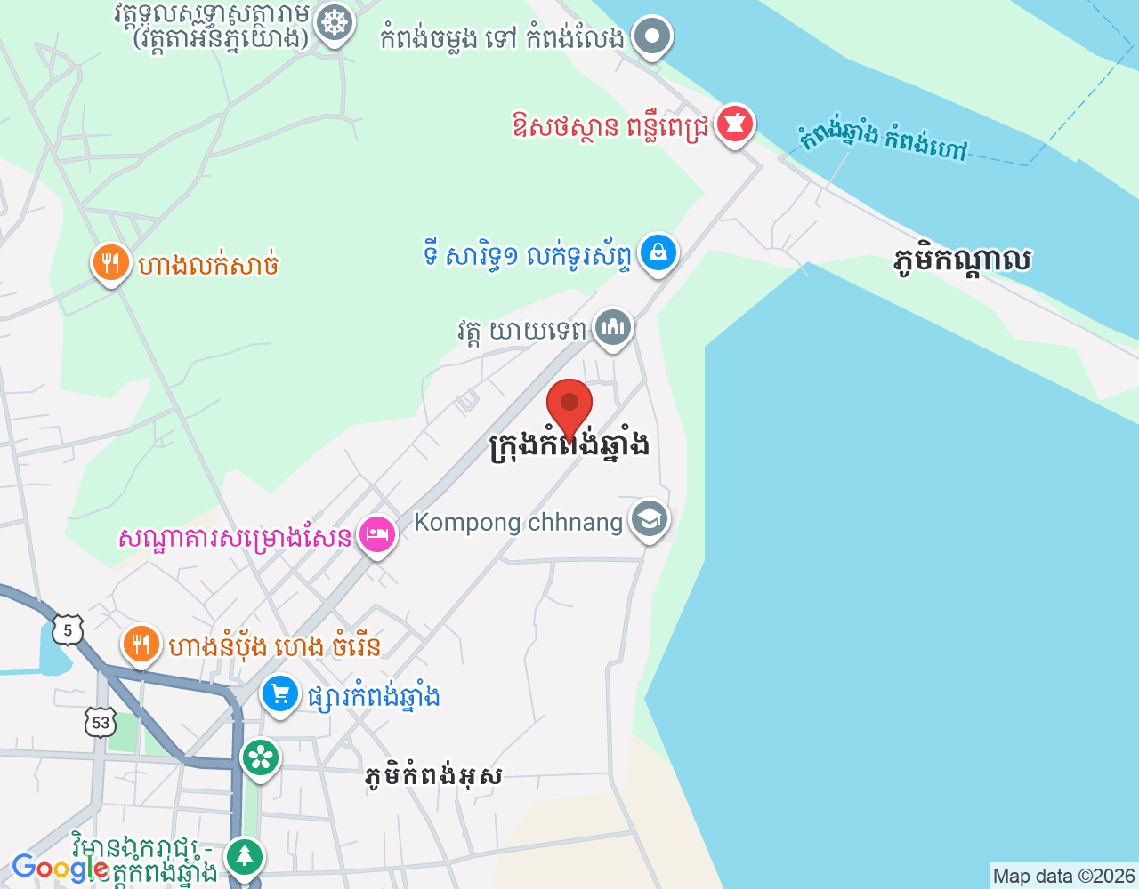 អ្នកបើកបរម៉ូតូ location map