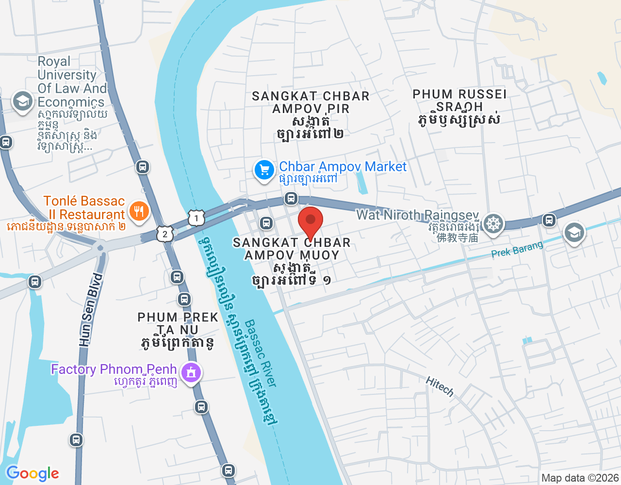 ផ្នែក សន្តិសុខ location map