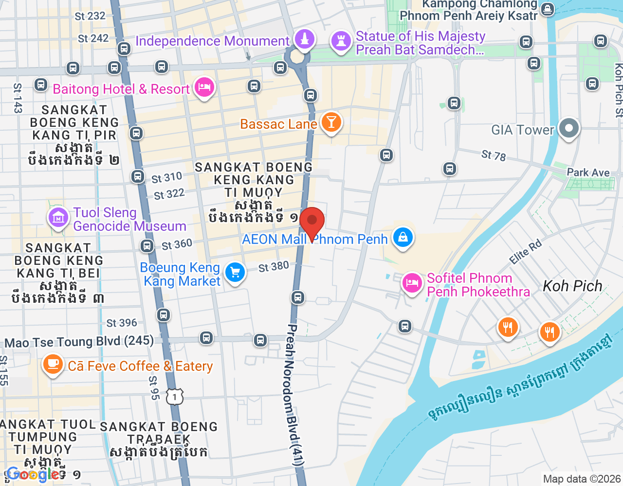 អ្នកលក់ក្នុងម៉ាត location map