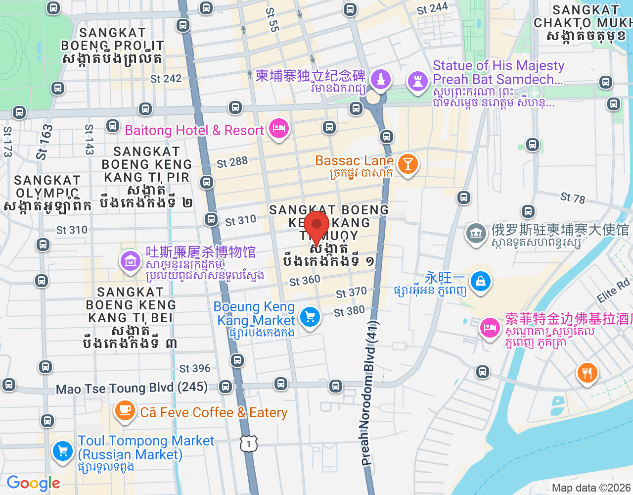 Security location map