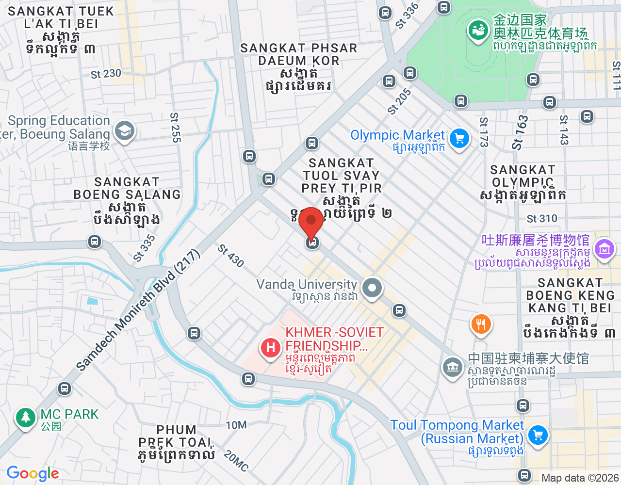 កូនជាងម៉ាស៊ីនឡានធំ location map