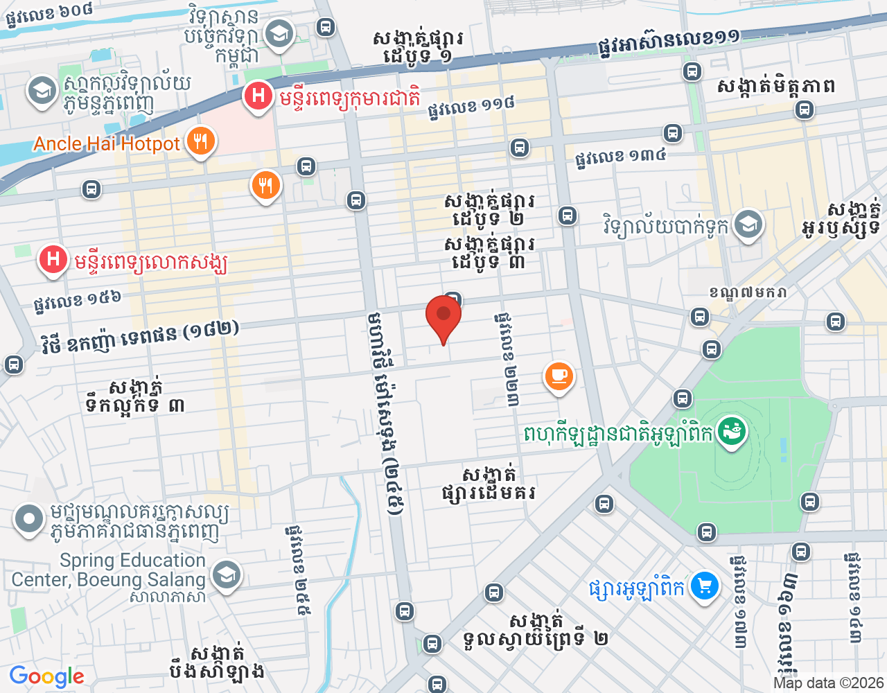 Stock Controller location map
