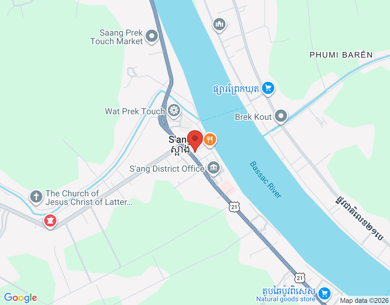 អ្នកគិតលុយ location map