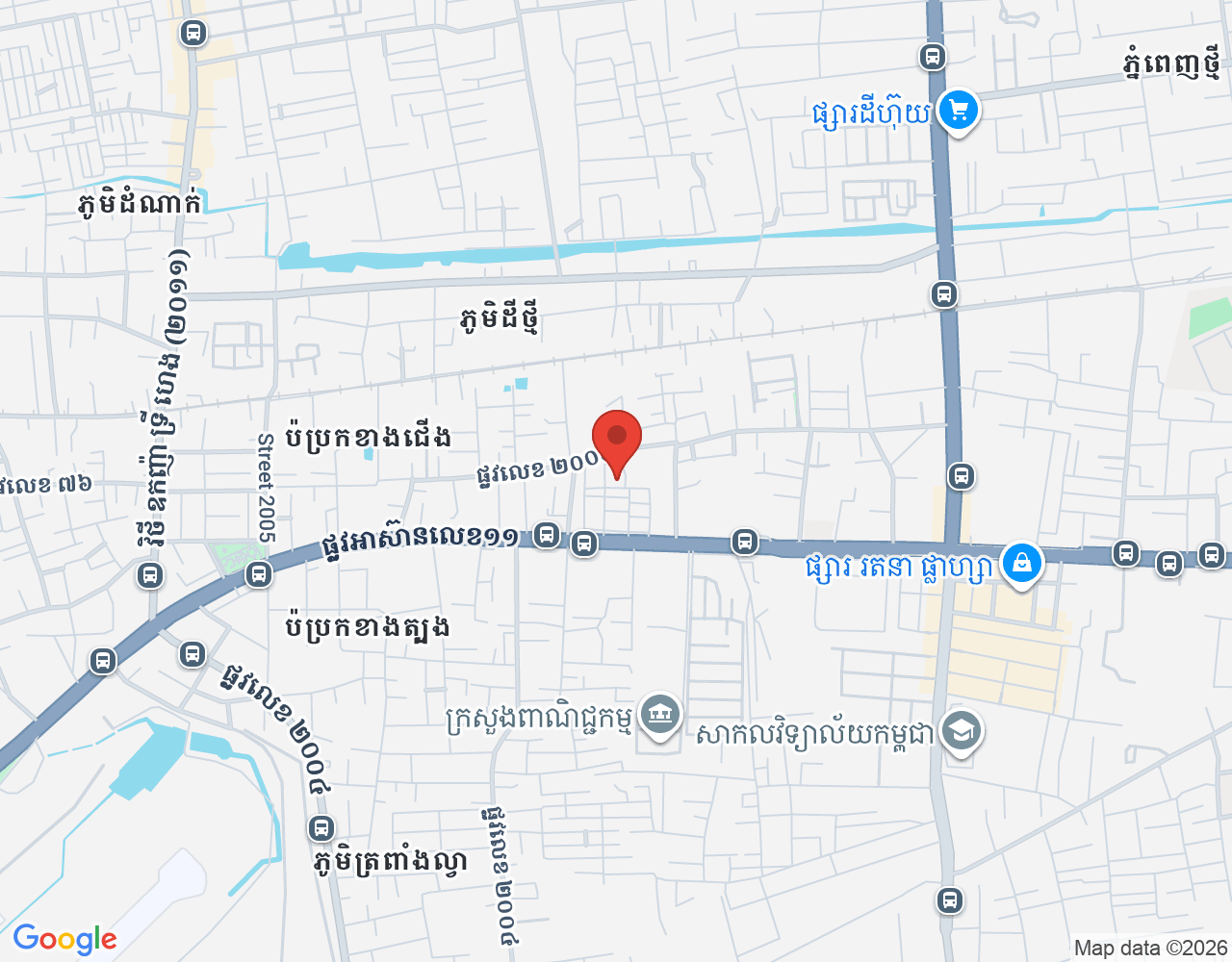 Stock Controller location map