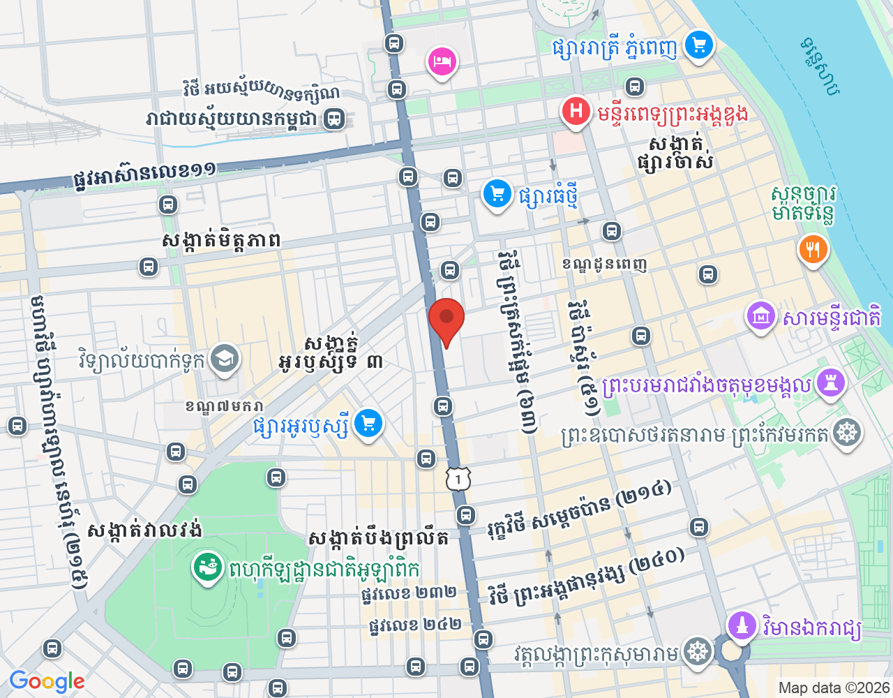 Assistant to Chairman location map