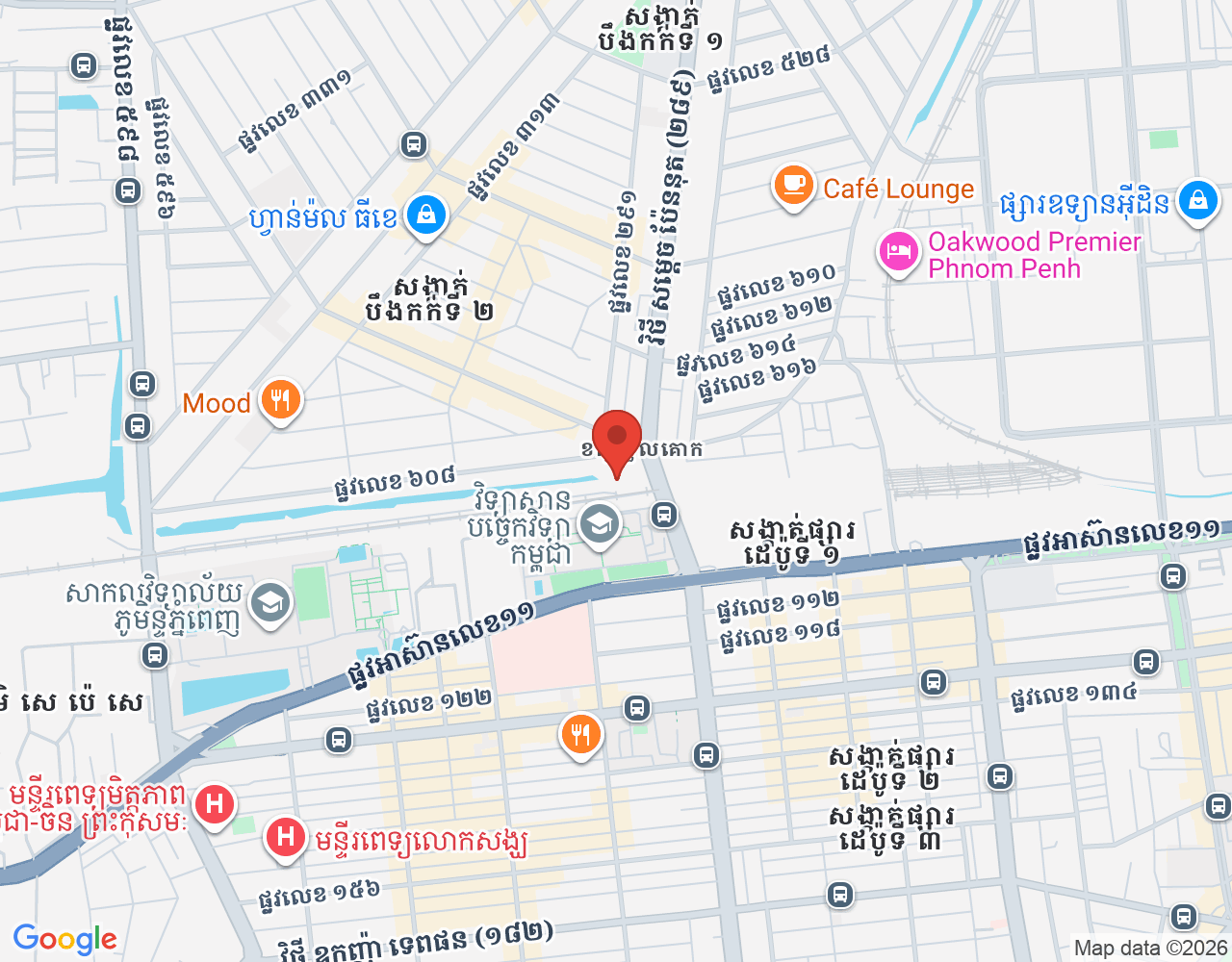 Accountant Executive location map