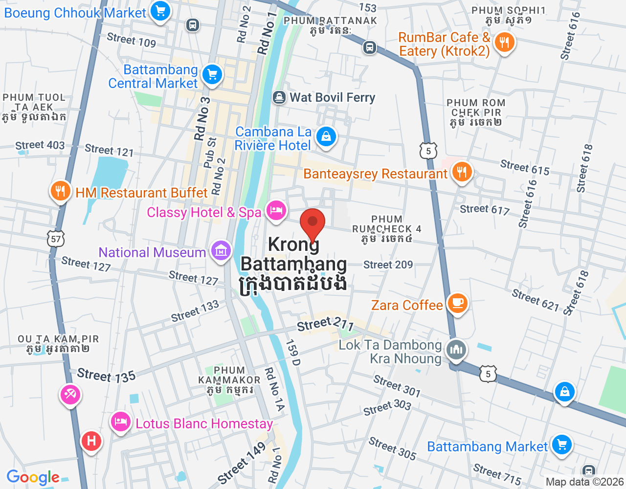 តៃកុងឡាន location map