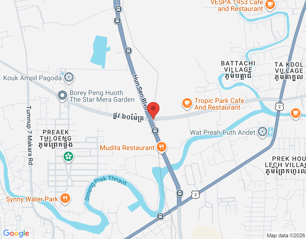 អ្នកបើកបរ location map