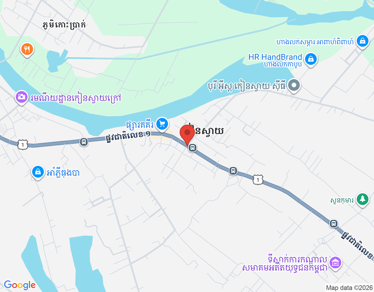 អ្នកចេញវិក្កយបត្រ location map