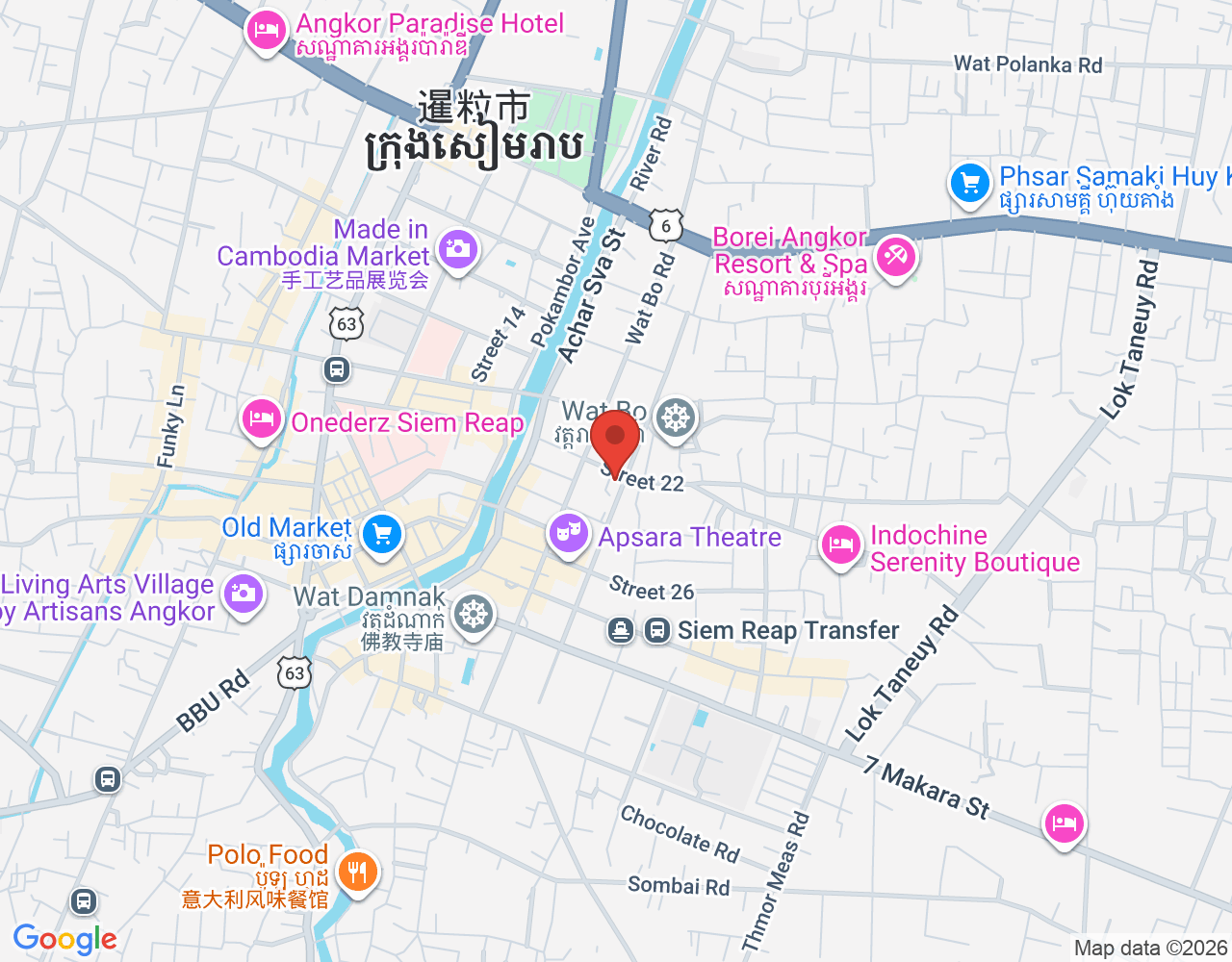 អ្នកសំអាតទូទៅ location map
