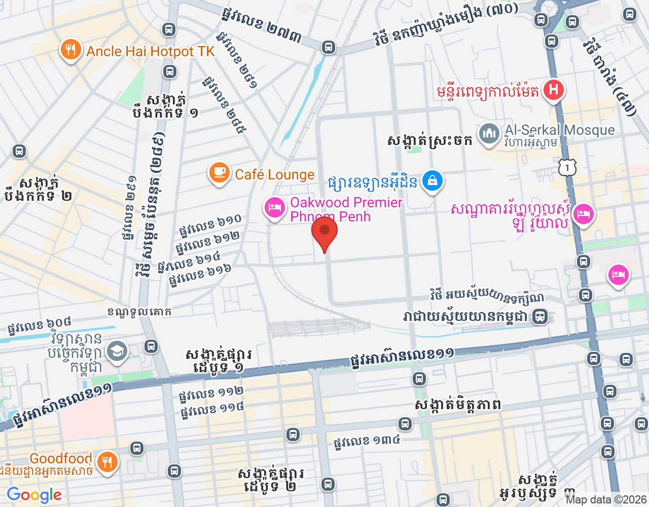 Online Sales Executive location map