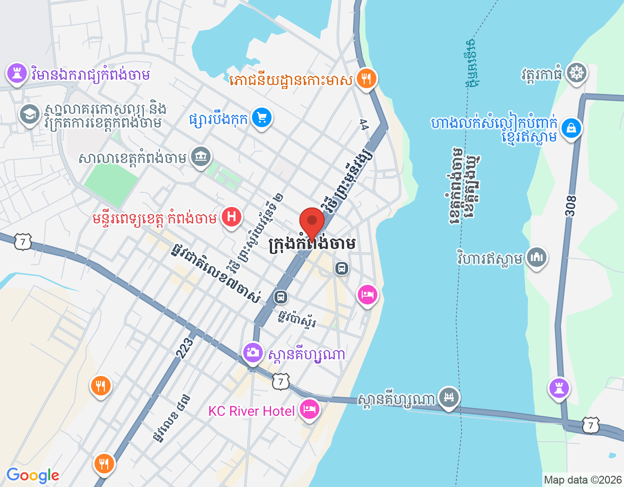បុគ្គលិកផ្នែកសំអាតខាងក្រៅ location map