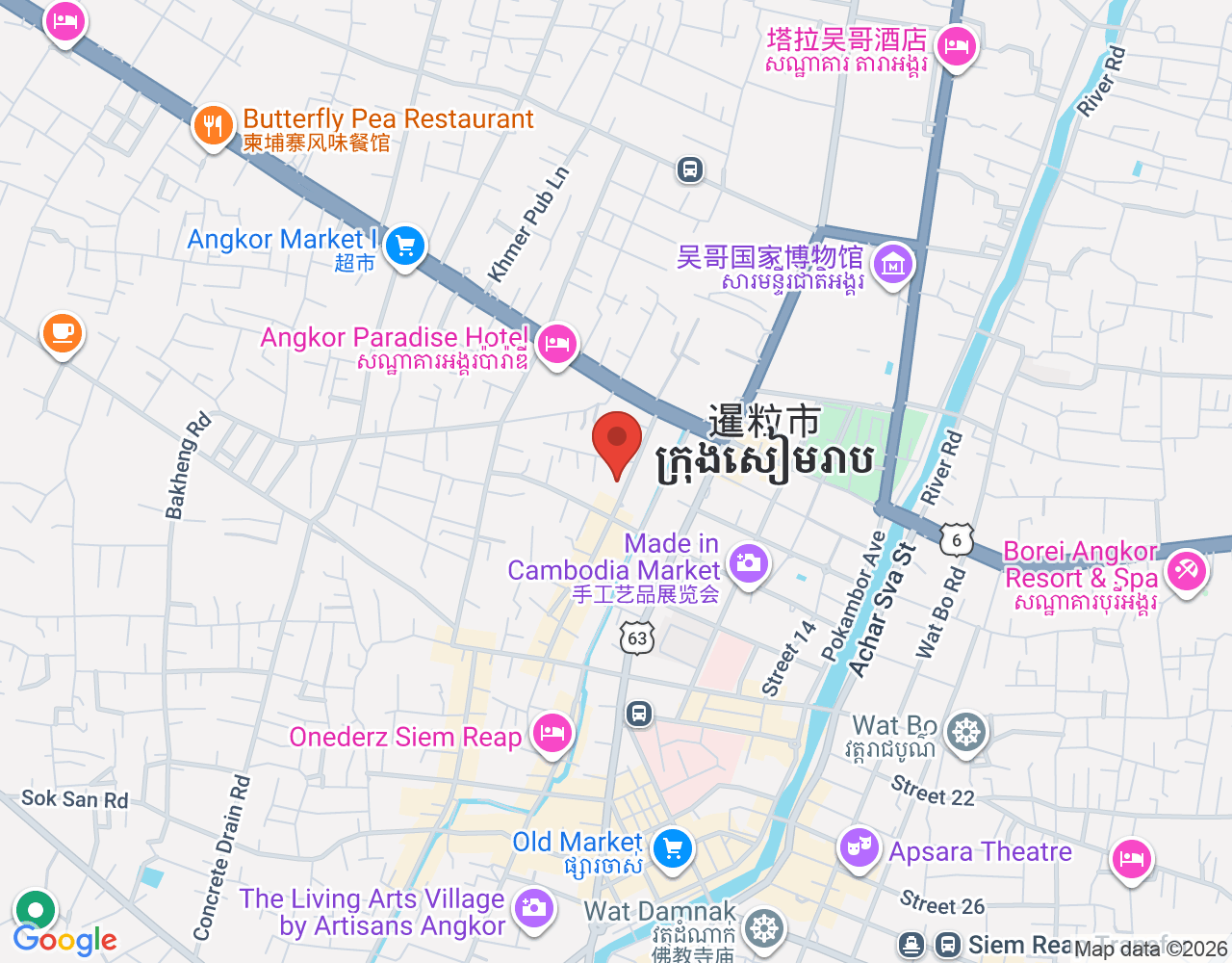 Room Attendant (បុរស) – វេនយប់ location map