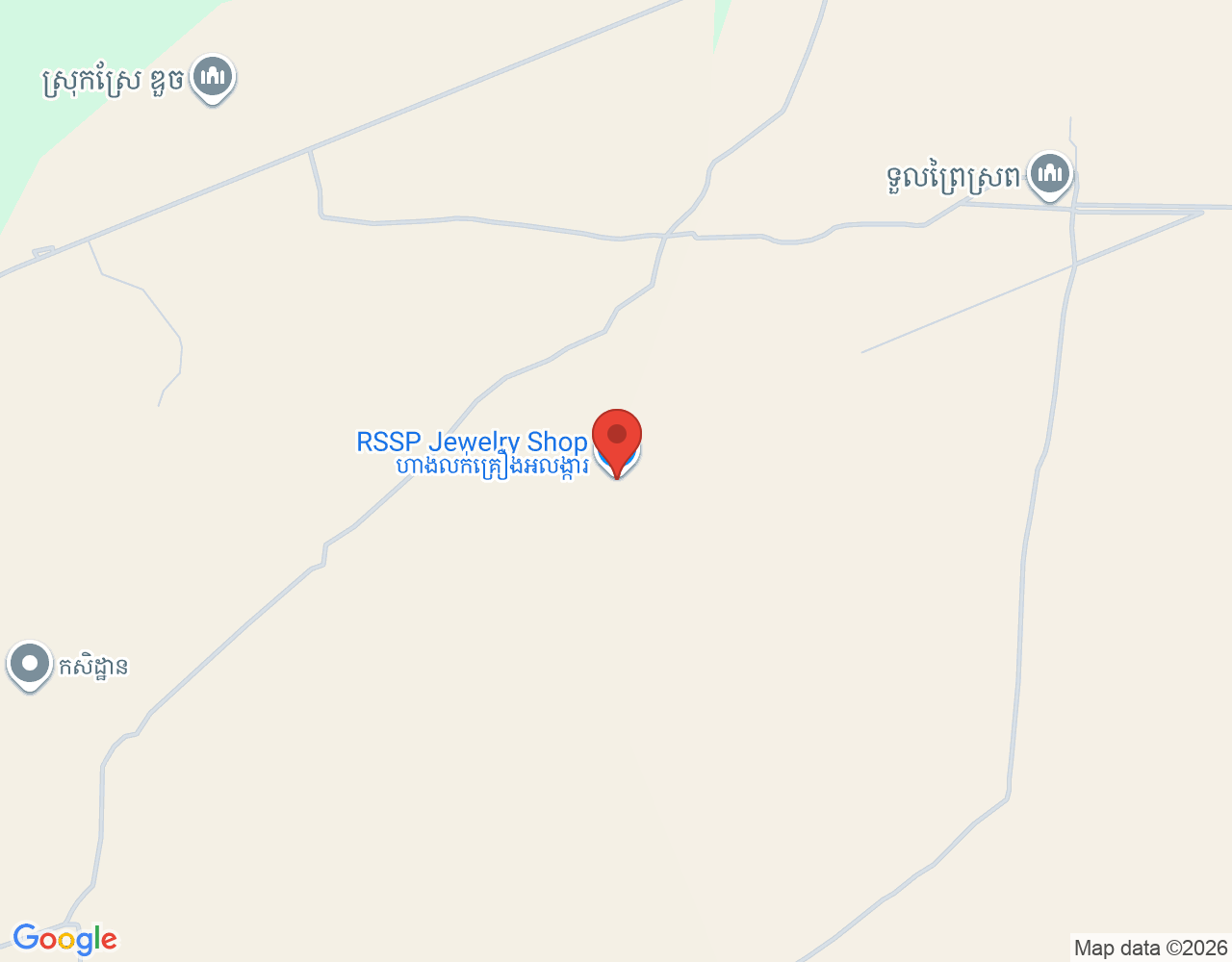 Teller Supervisor location map