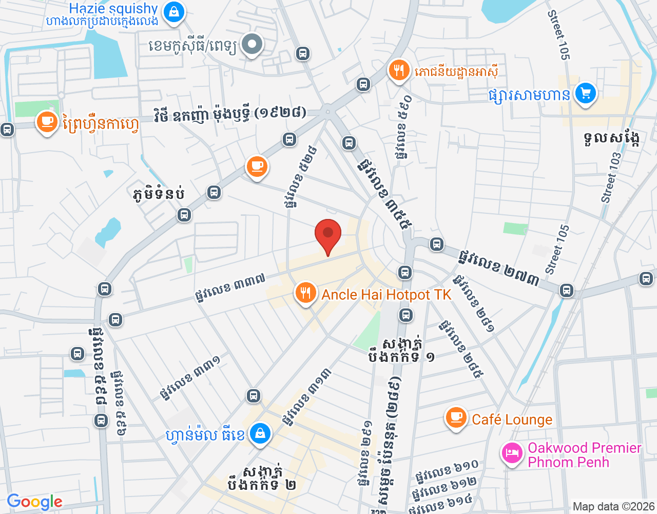 សន្តិសុខ location map