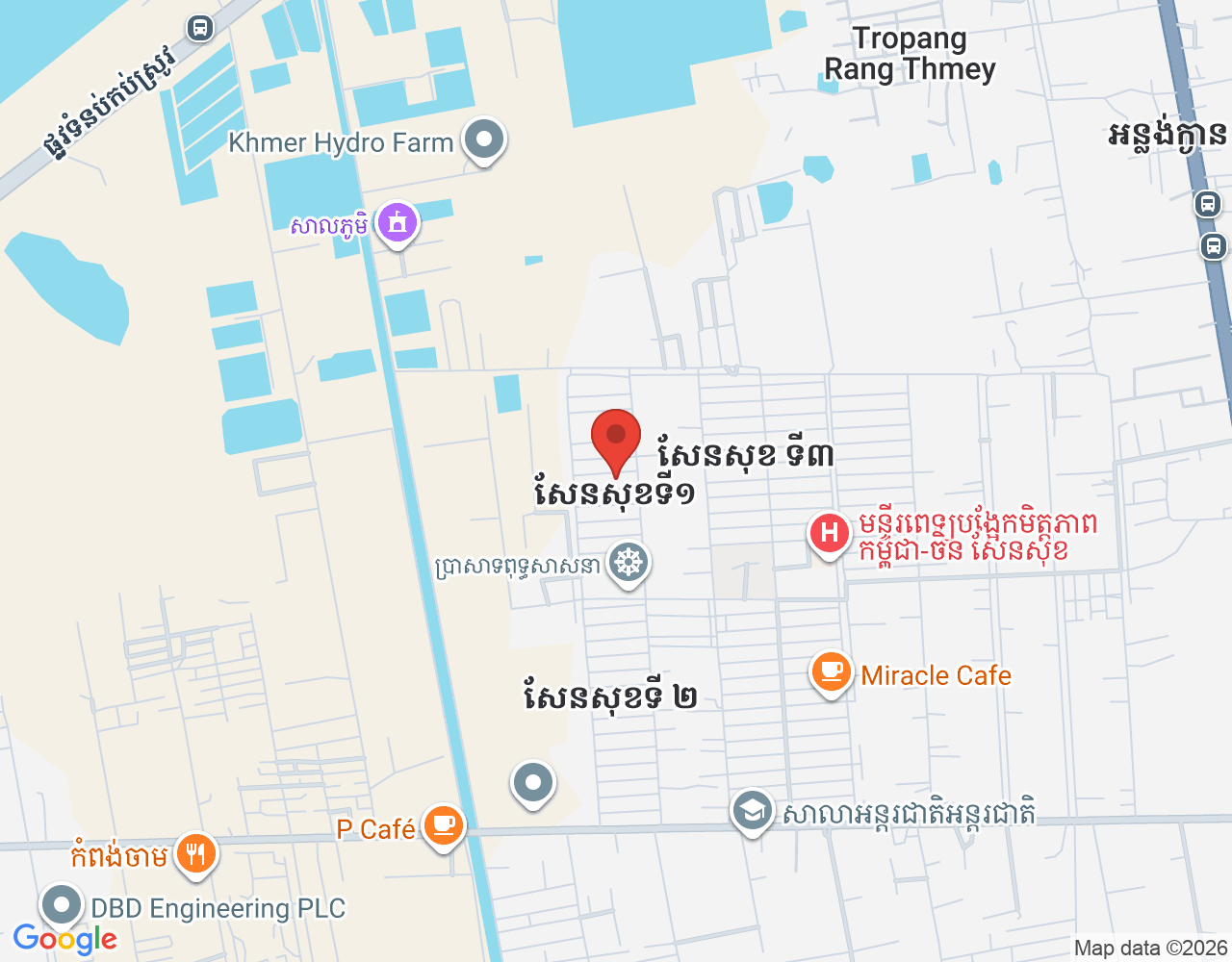 Accounting location map