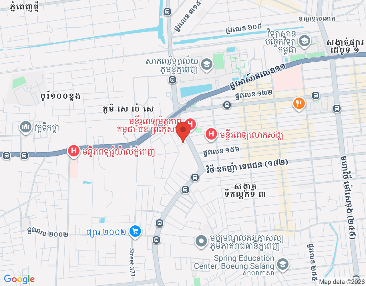 បុគ្គលិកផ្នែកលក់ location map