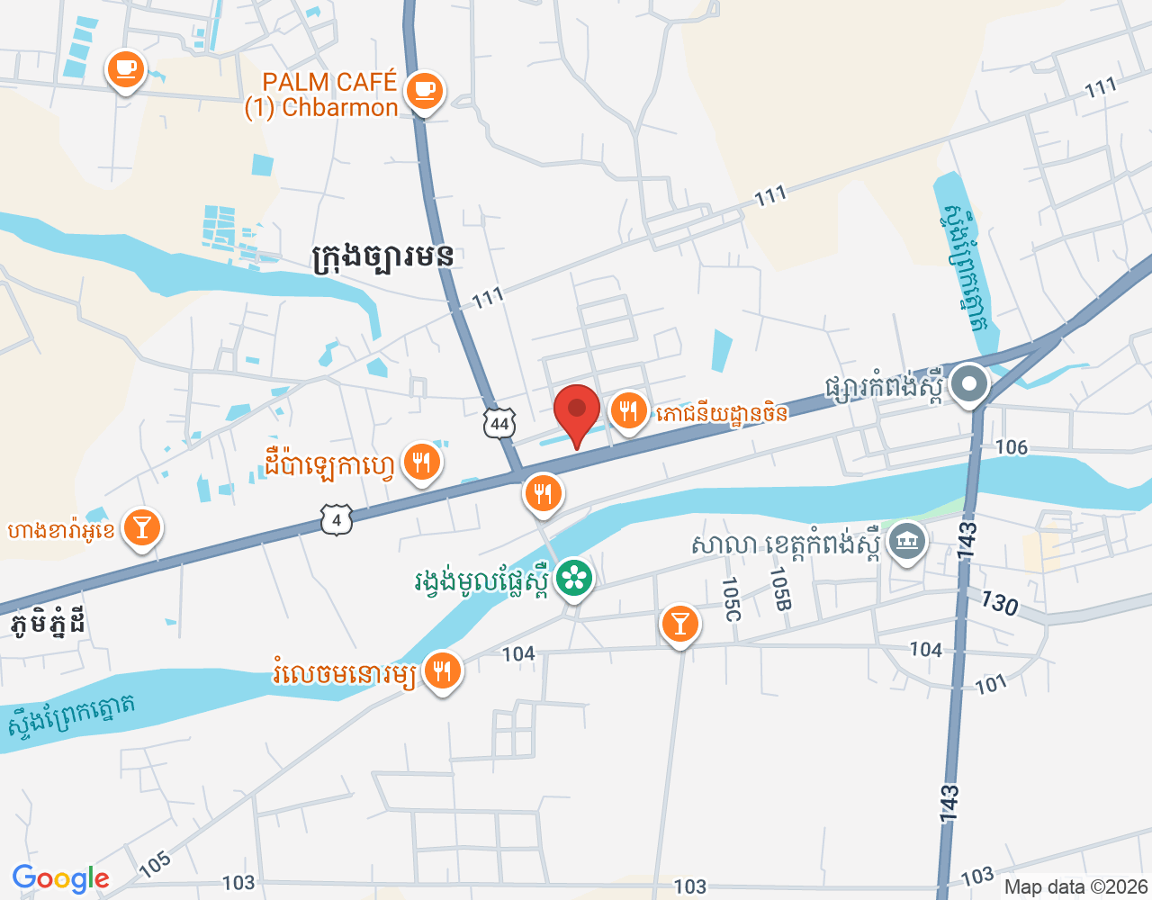 Teller Chinese Speaking location map