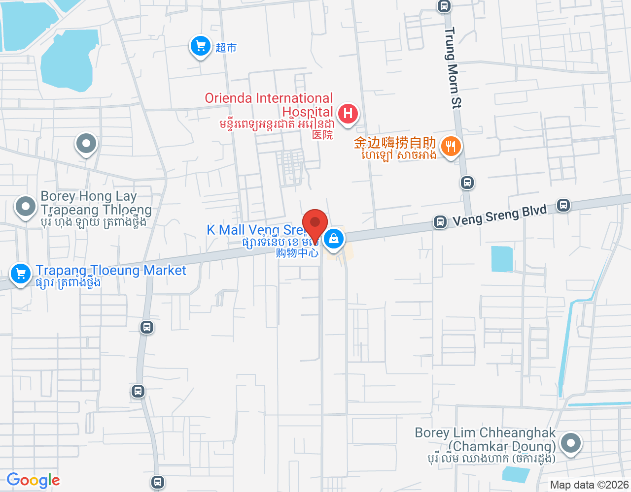 សន្តិសុខ location map