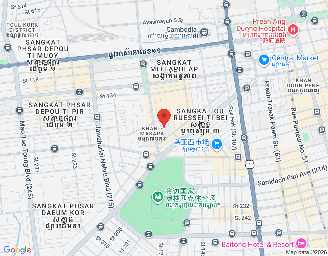 Accounting Manager location map