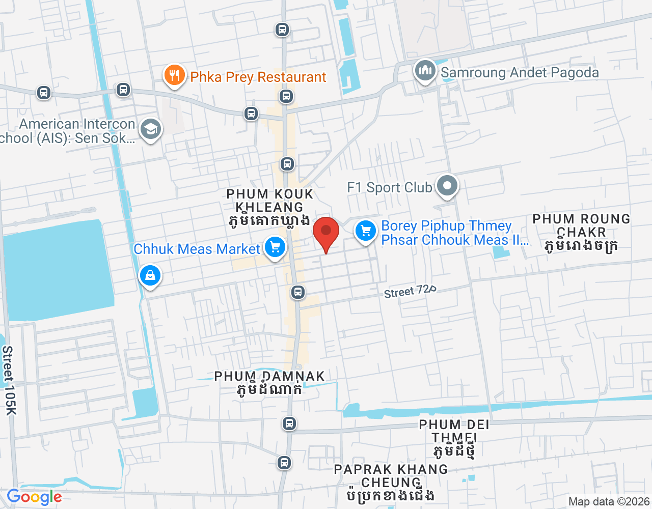Stock Controller location map