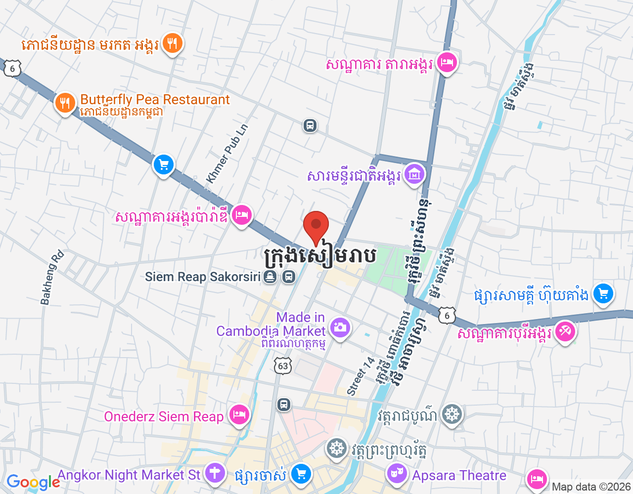 Commis III (Canteen) location map