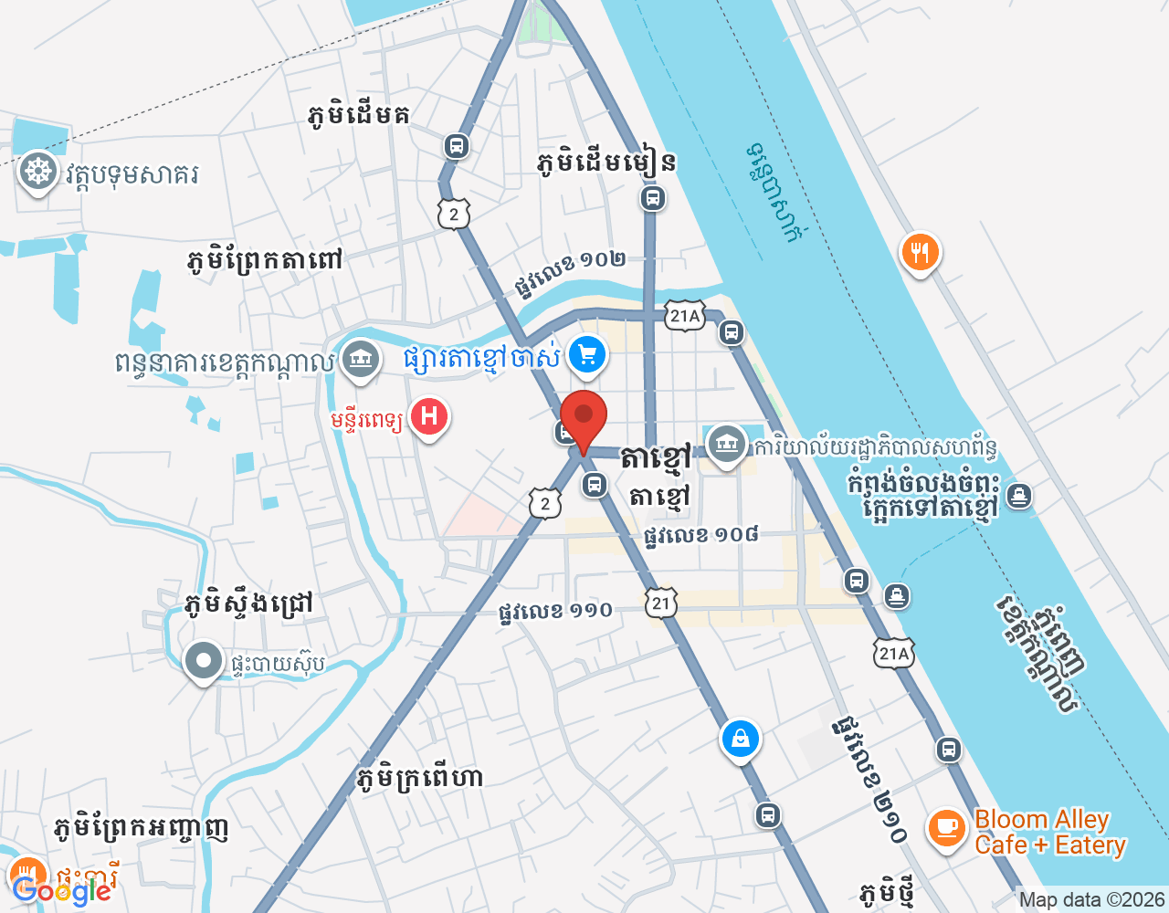 Warehouse Supervisors location map