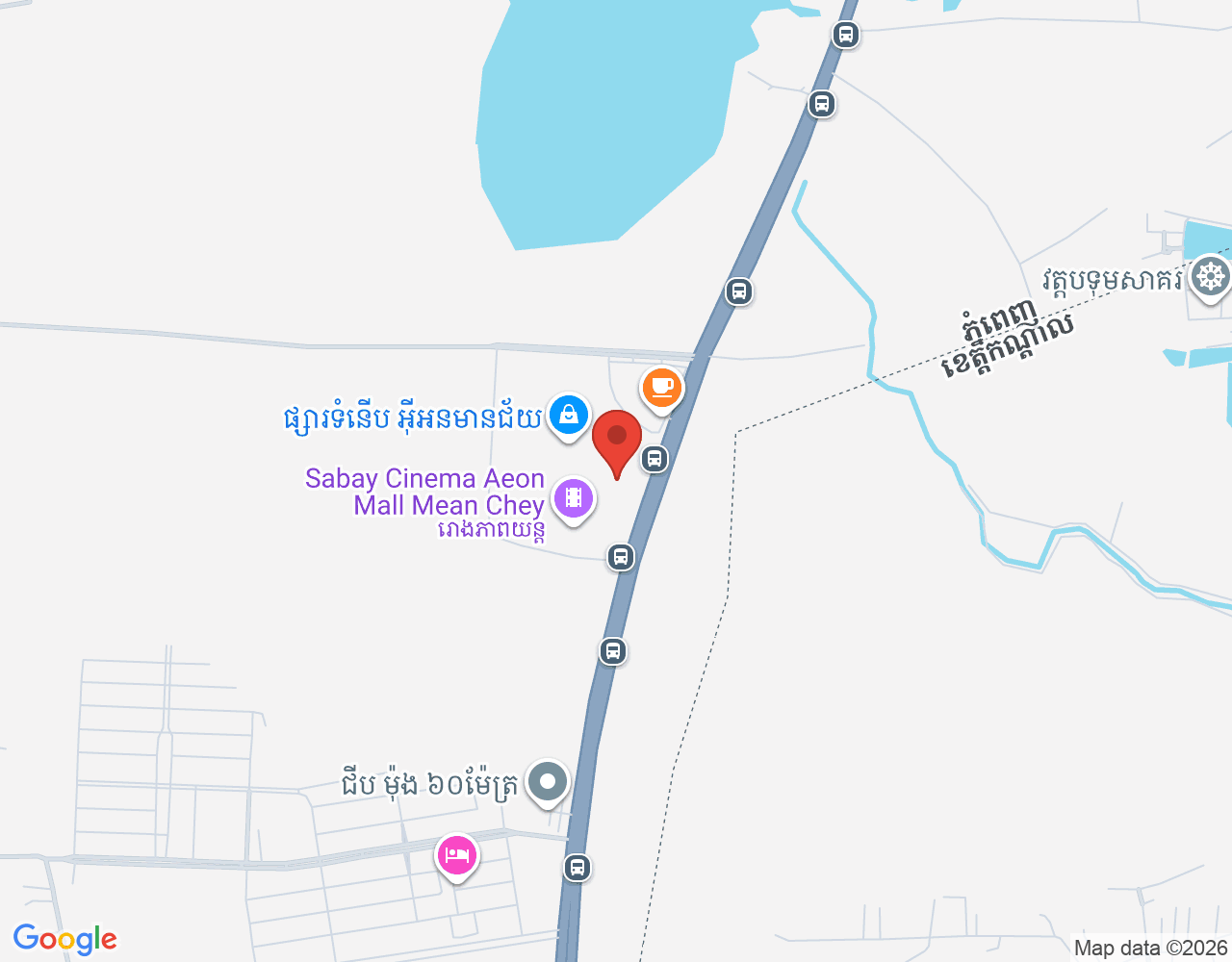 Chef location map