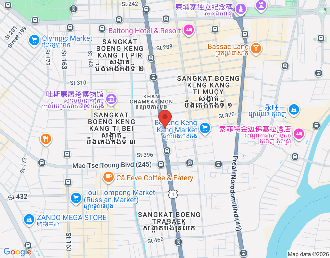 sous-chef  BBQ griller location map