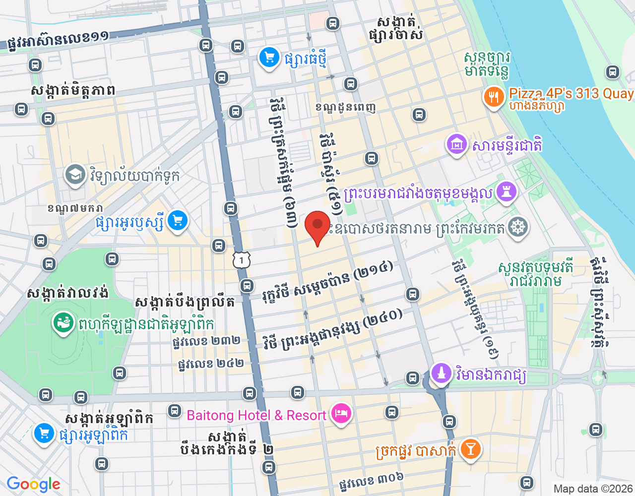 KITCHEN HEAD location map