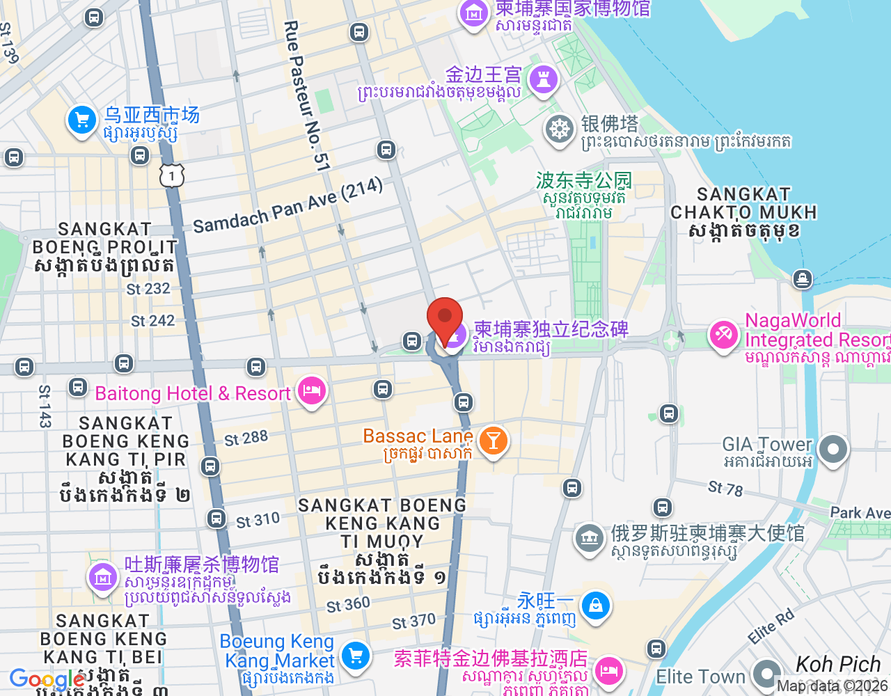ប្រធានផ្នែកគុណភាព location map