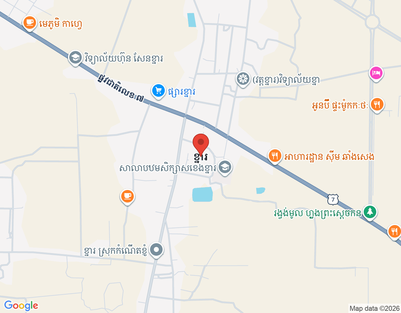 ផ្នែកគិតលុយ location map