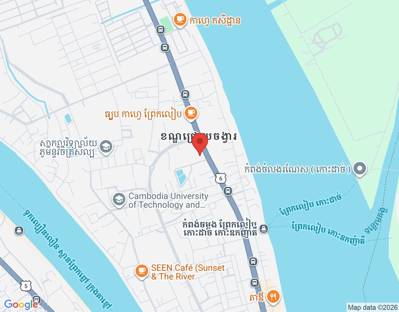 Commis Chef location map