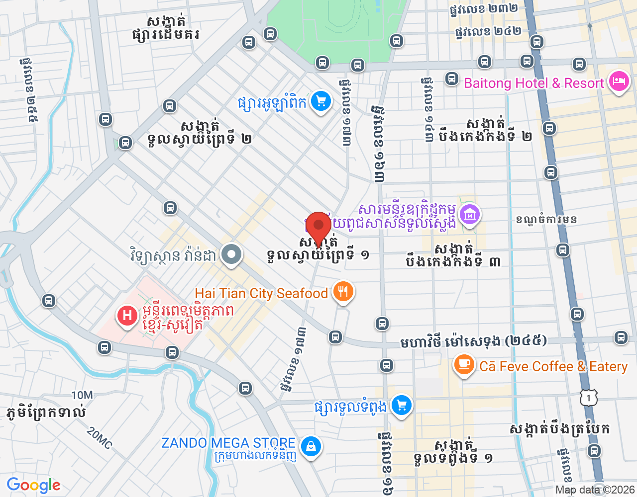 បុគ្គលិកផ្នែកគិតលុយ location map