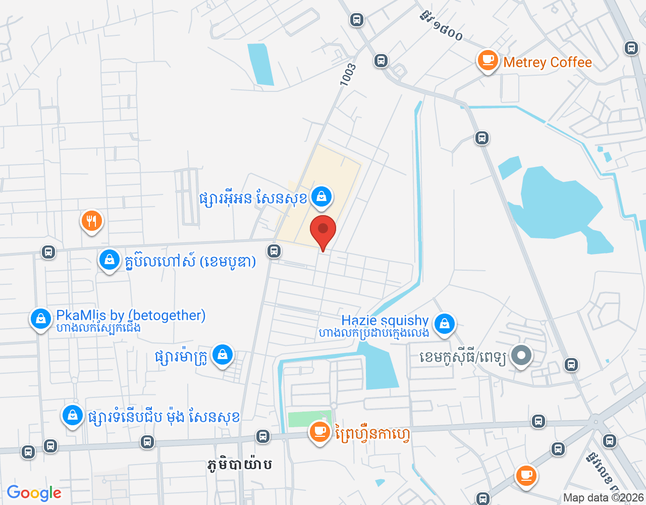 ផ្នែក គិតលុយ location map