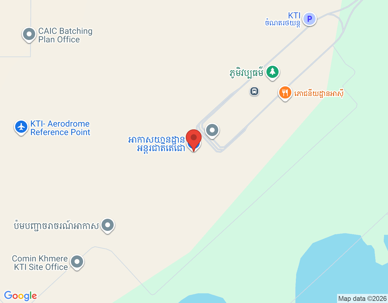 បុគ្គលិកផ្នែកឆុងកាហ្វេ location map