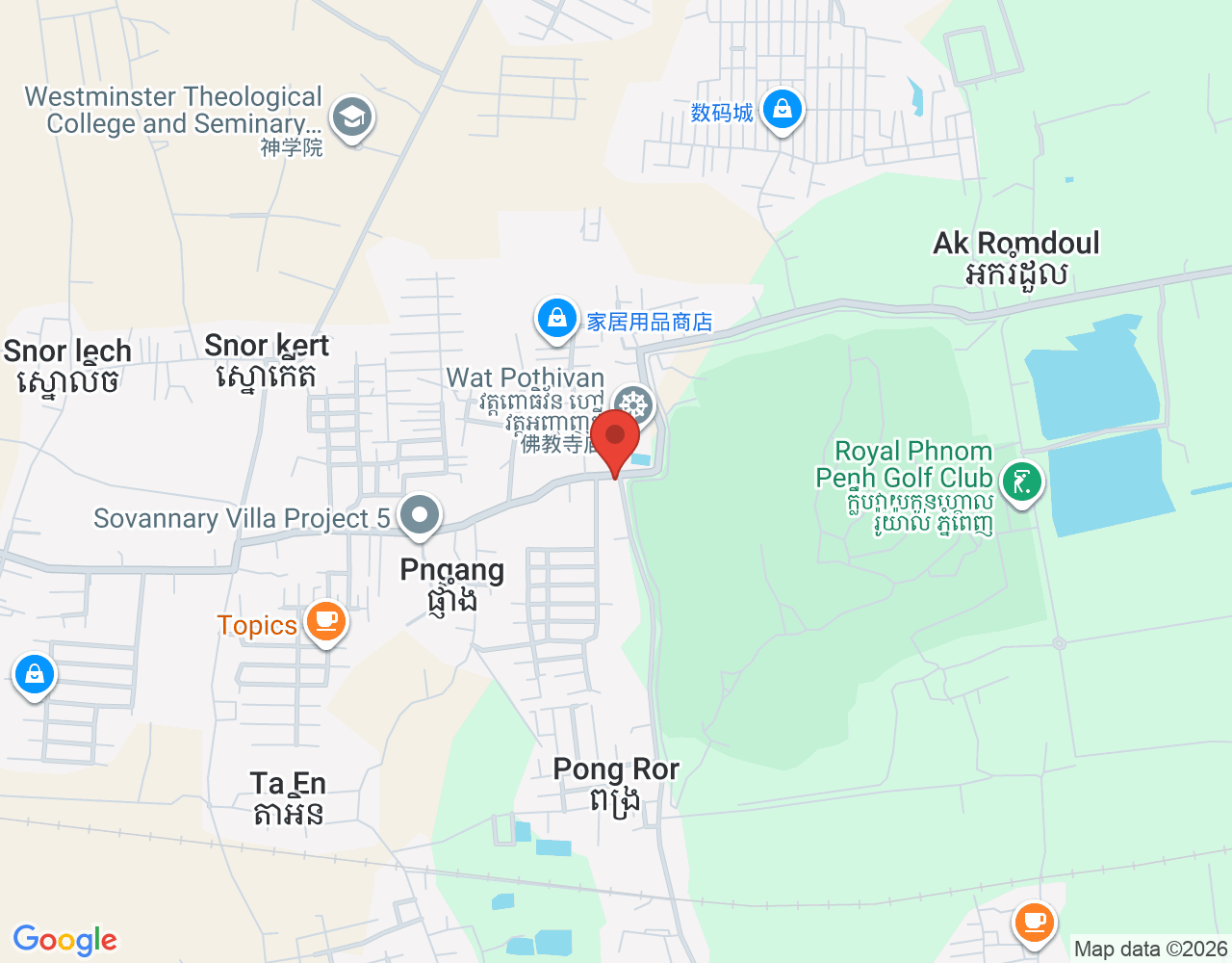 Coffee Wat location map