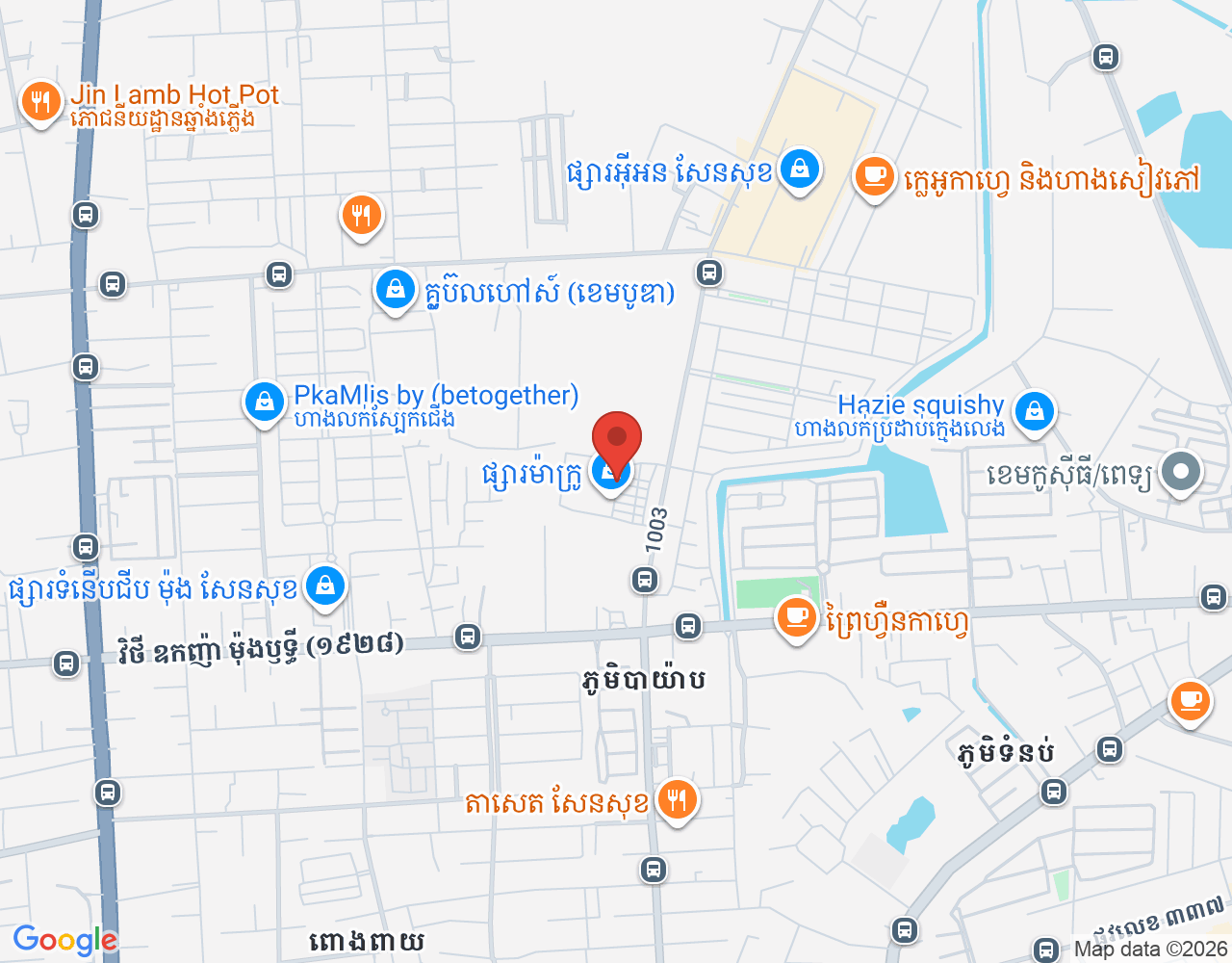 ចុងភៅ location map
