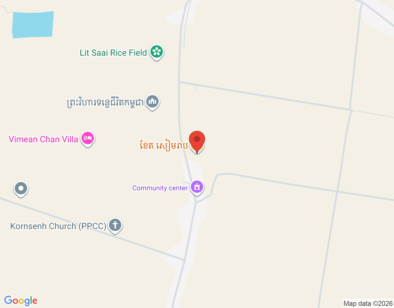 Cook location map