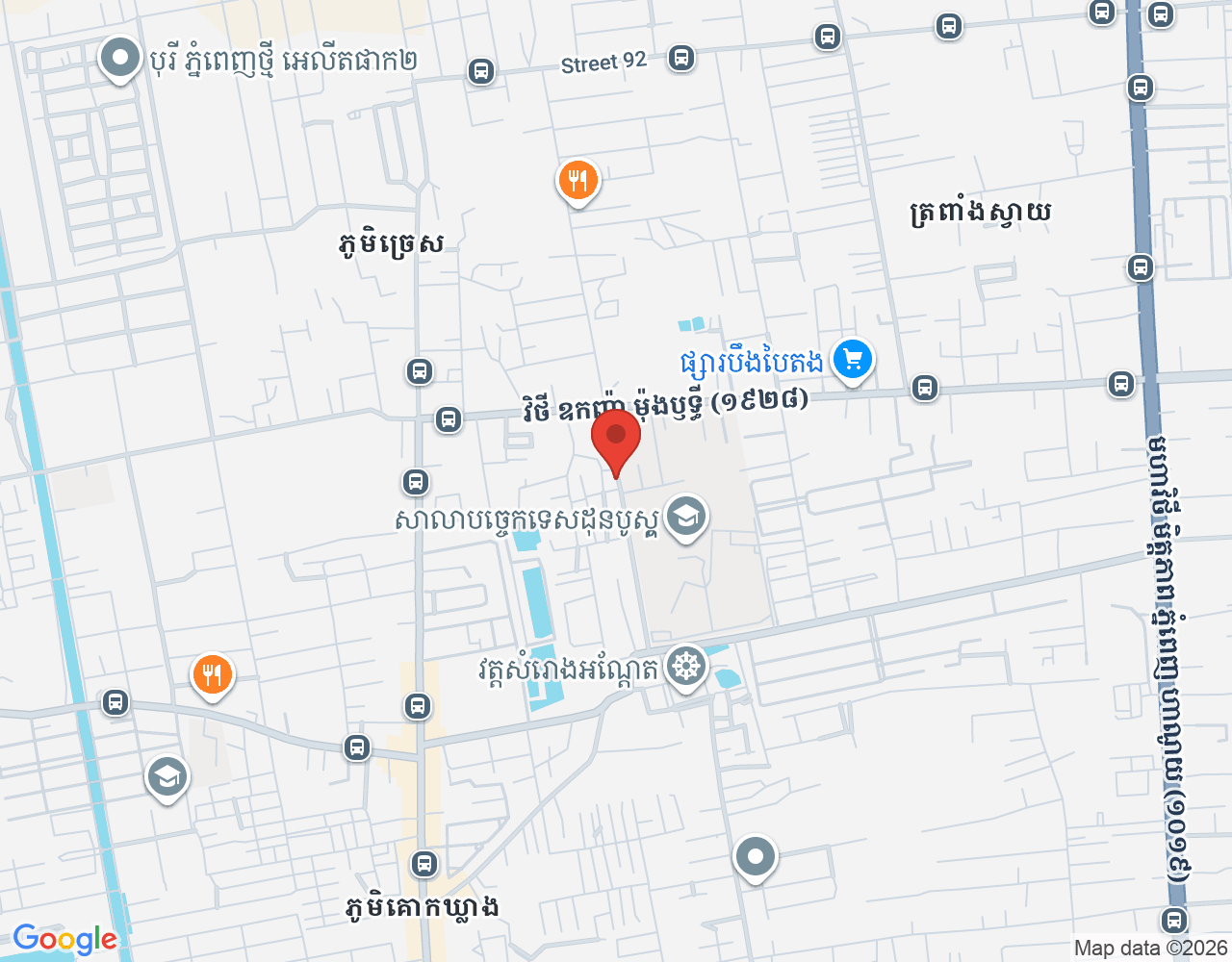មេការក្នុងហាង location map