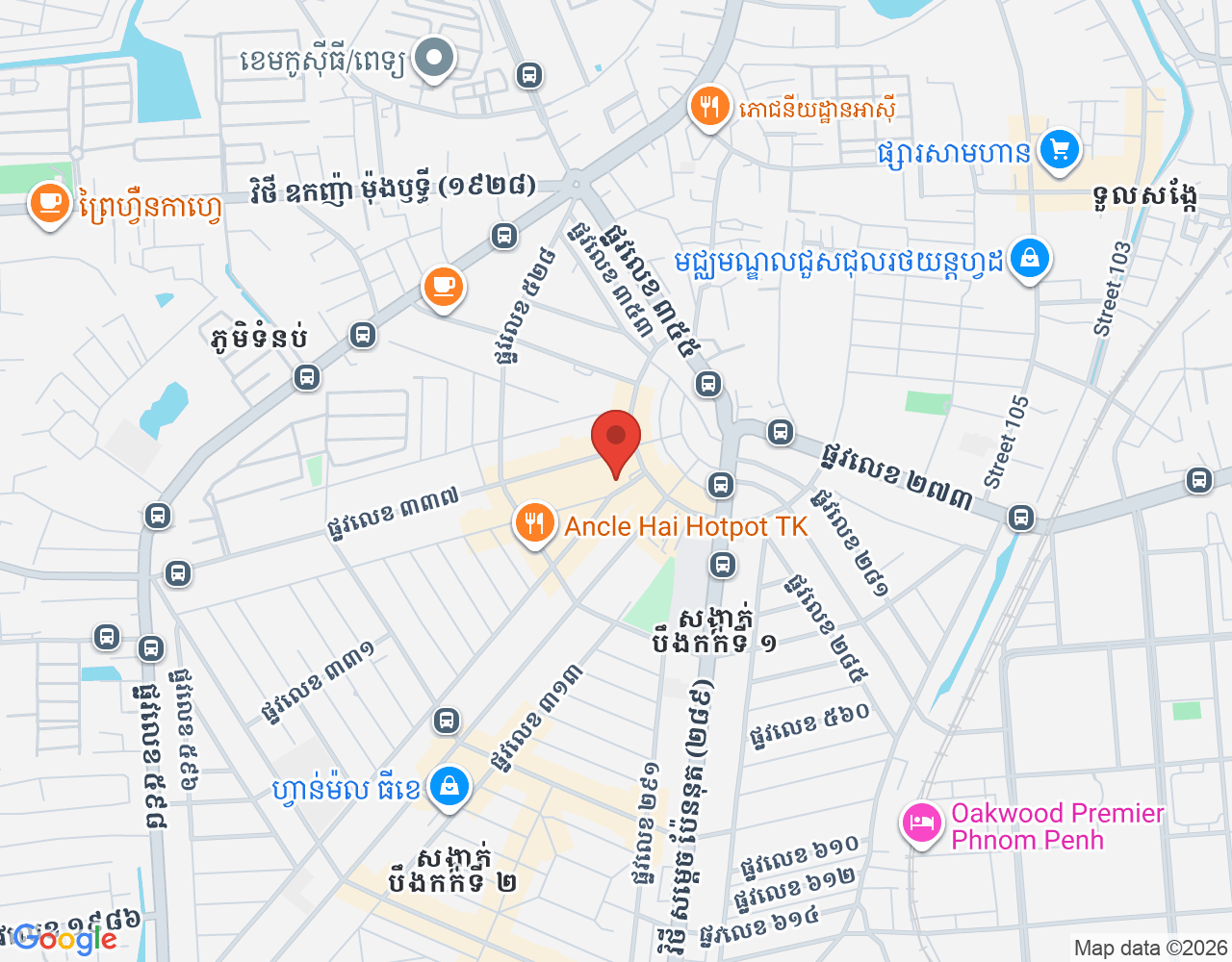 ចុងភៅ location map