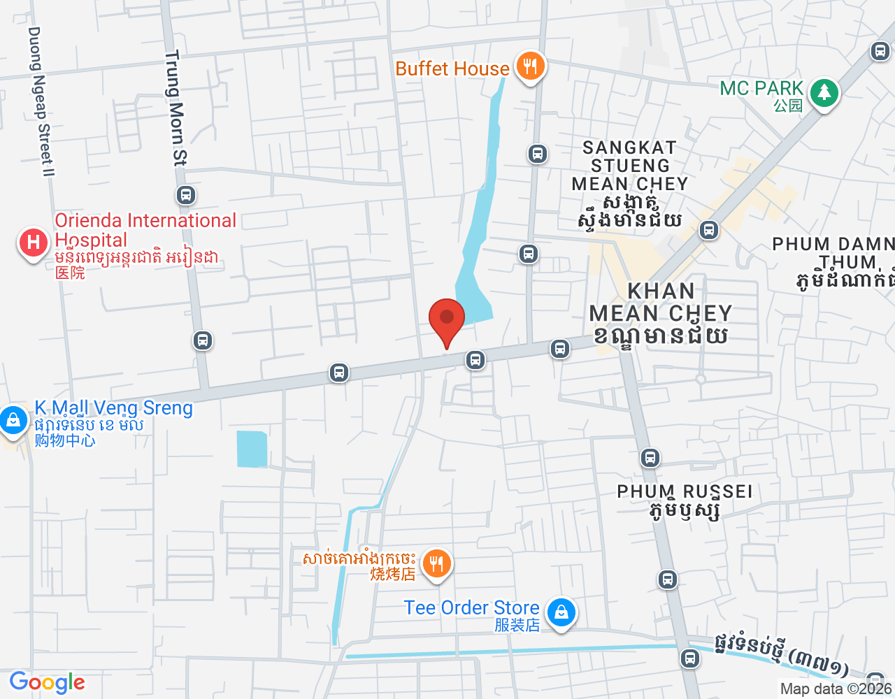 ប្រធានវេន Captain location map
