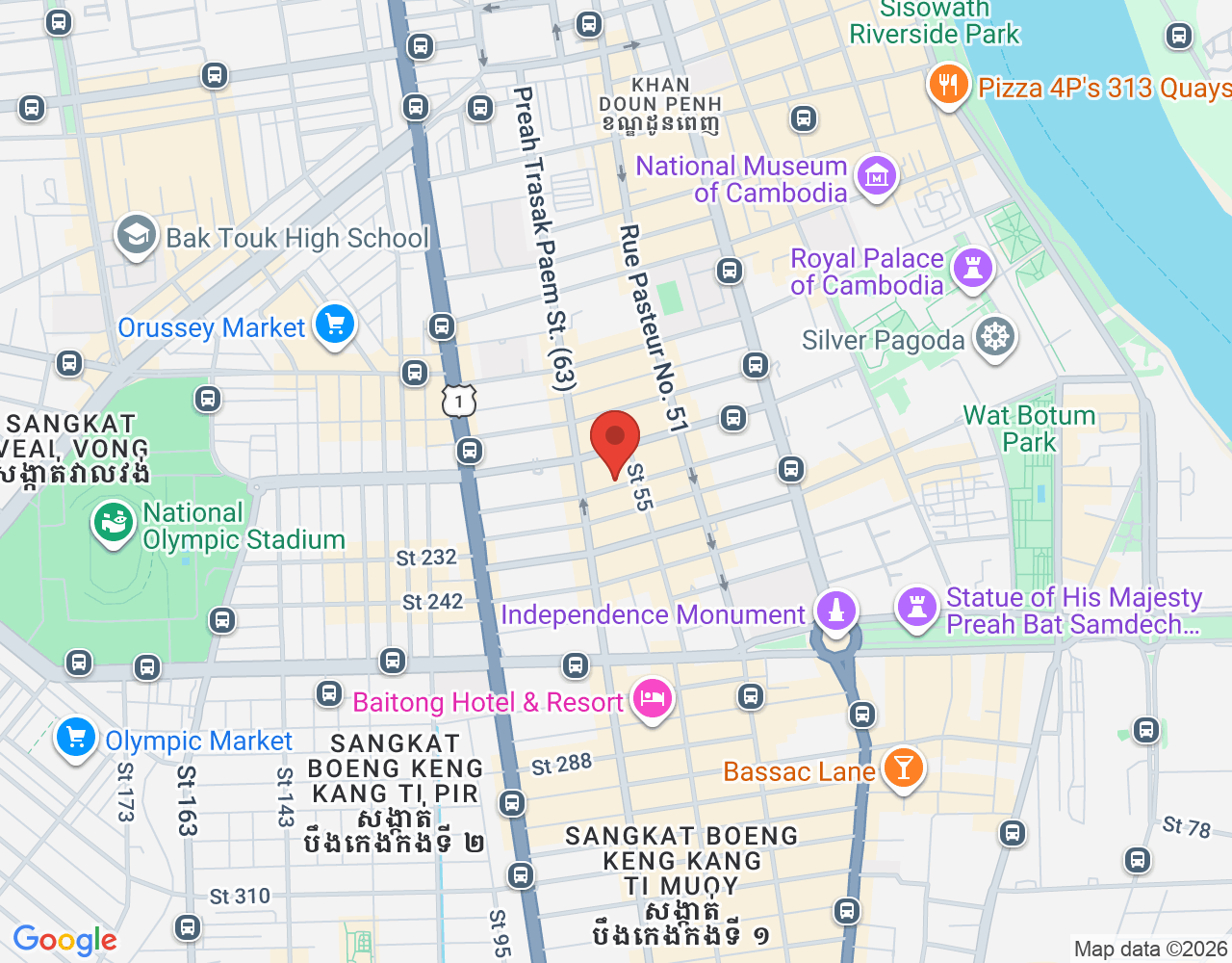 អ្នករត់តុ location map