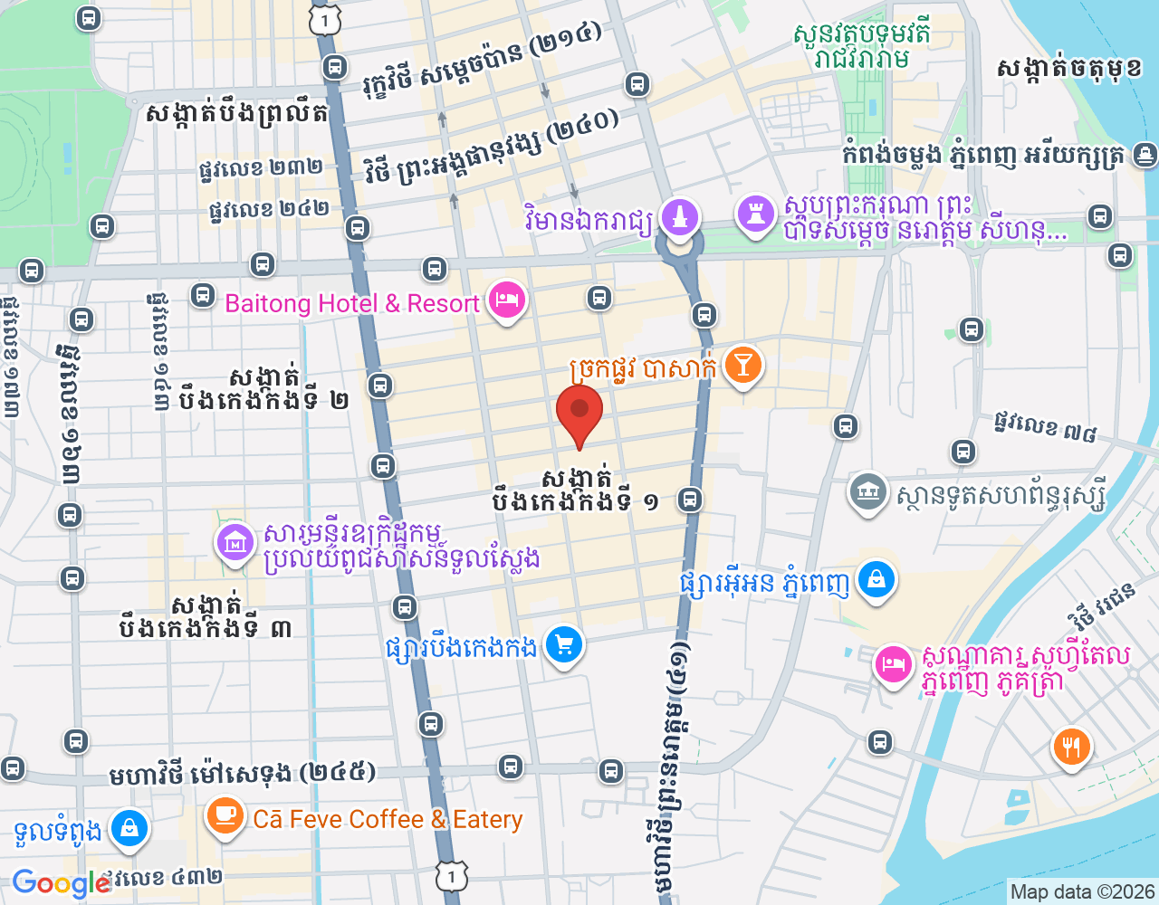 Cook Helper location map