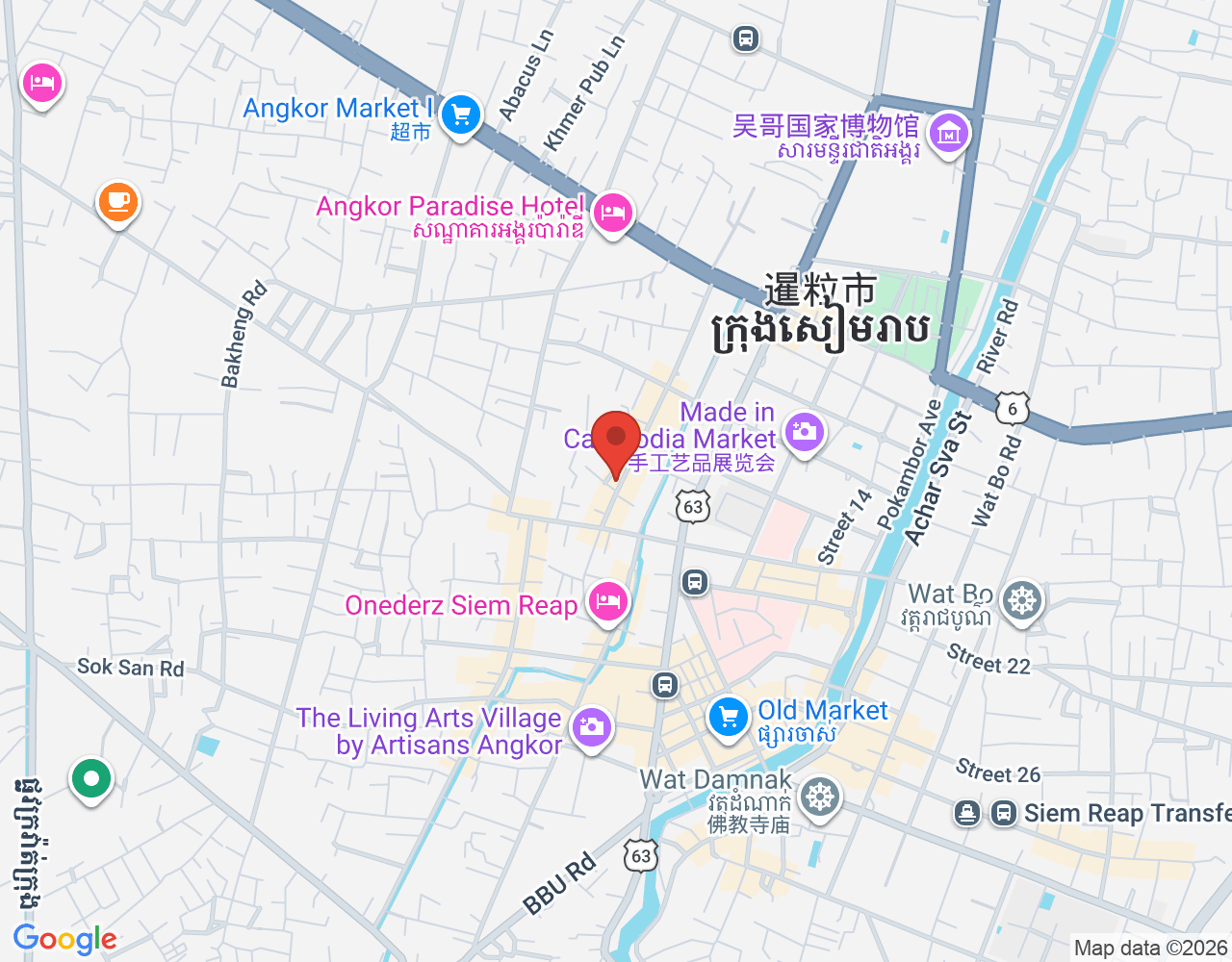 STORE SUPERVISOR location map