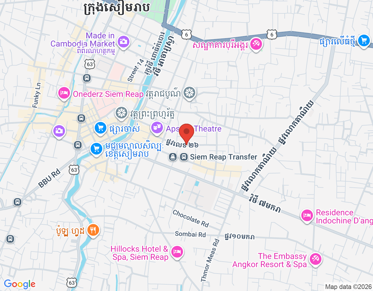 Demi Chef location map